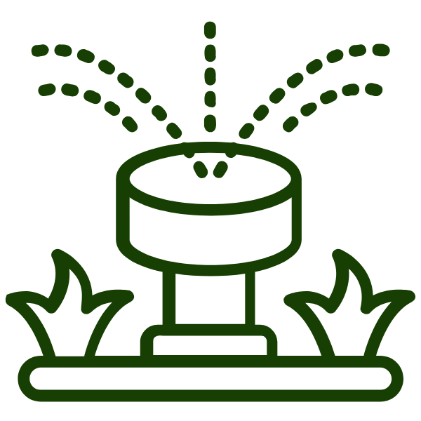 Lawn Sprinkler Icon