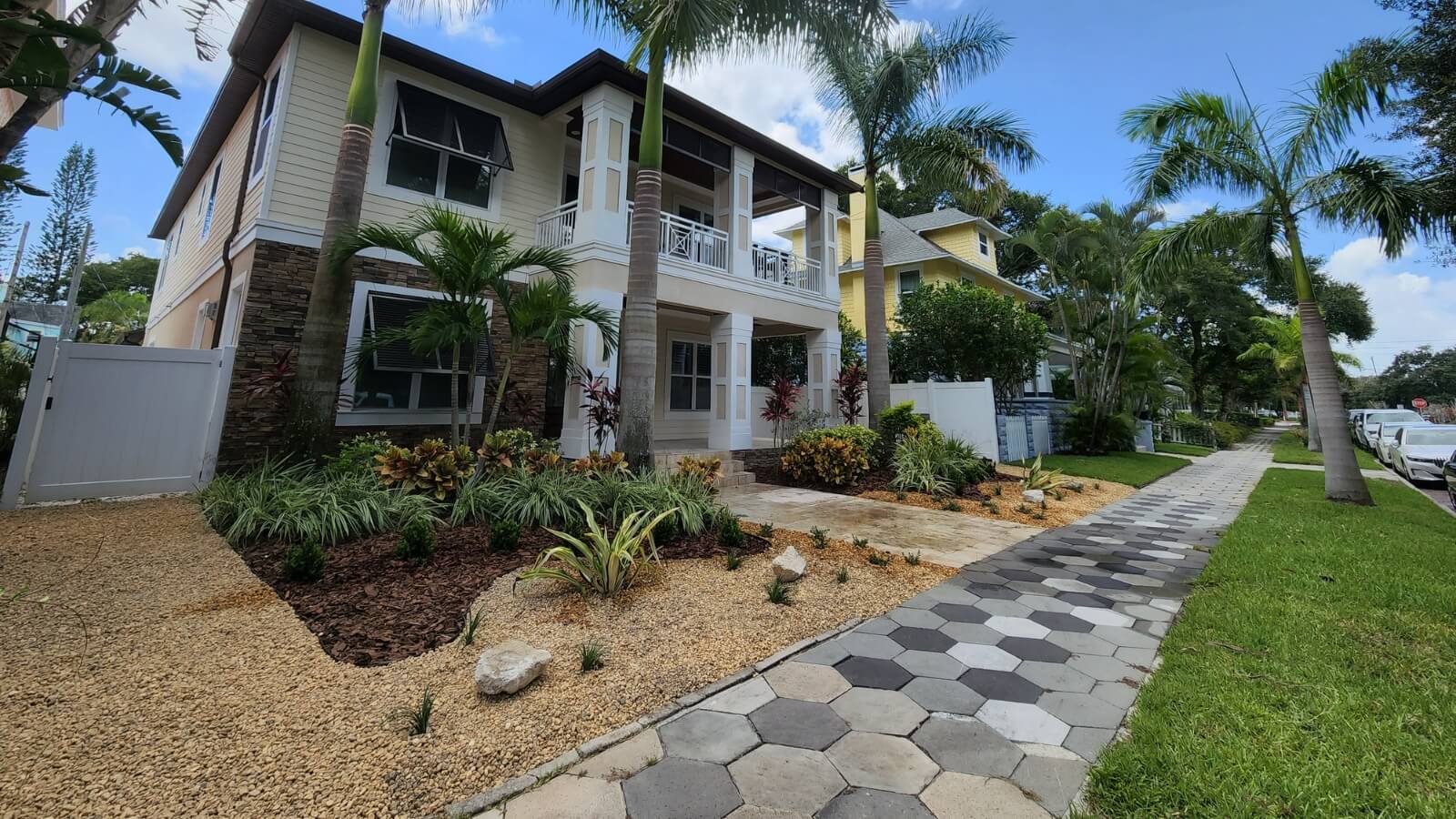 modern home tropical landscape modern home tropical landscape