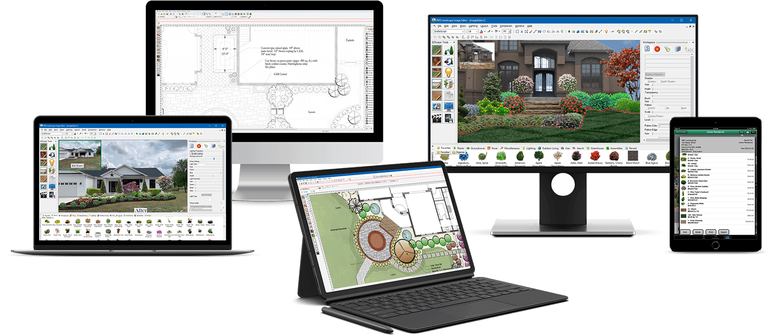 landscape-design-software-devices Pro Landscape + Design Software devices